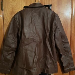 Brown Vintage Leather Jacket